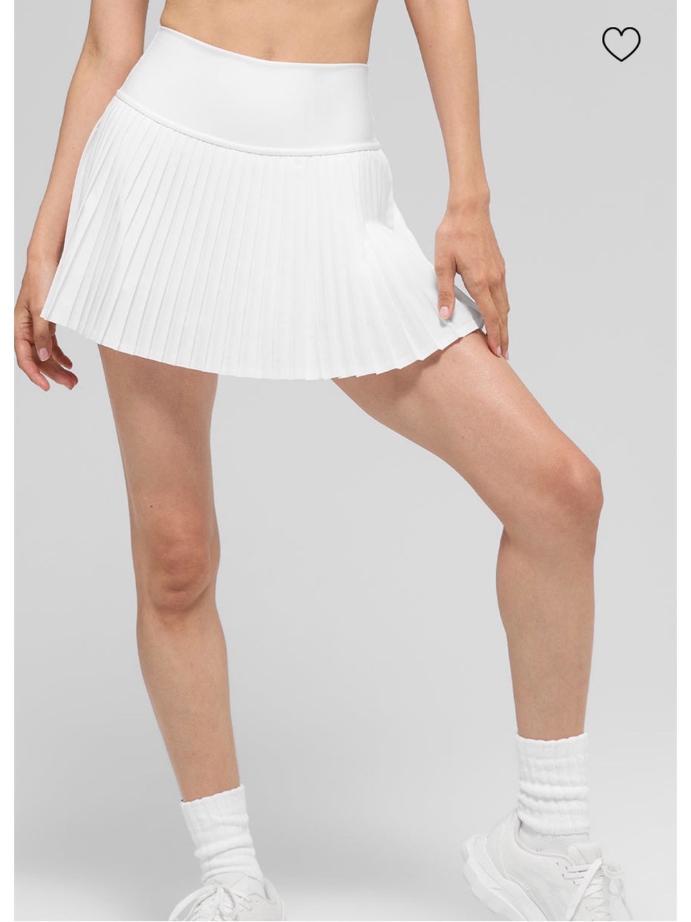 Alo Grand Slam Pleated Tennis Skirt